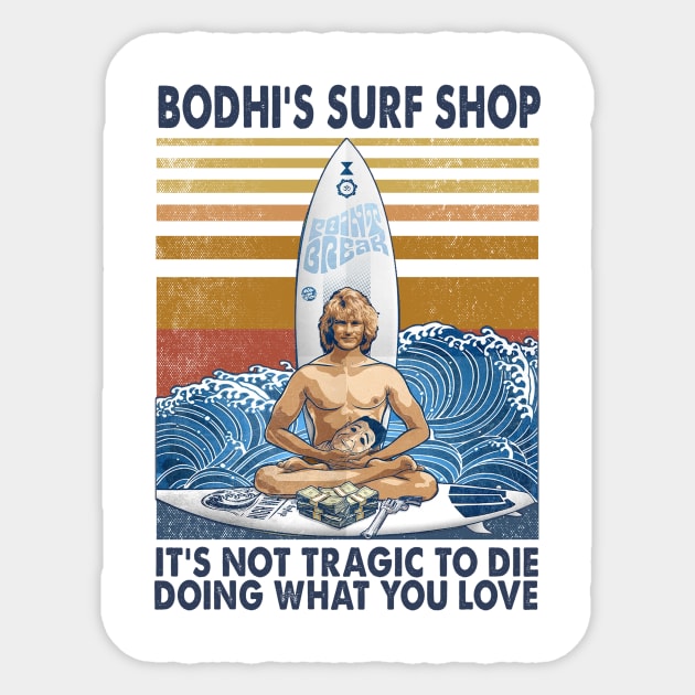 Vintage retro surf shop art movie fan Sticker by Madisen Harvey